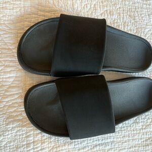 New without tags. Black Slide Sandals